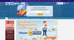 Desktop Screenshot of algomtl.com